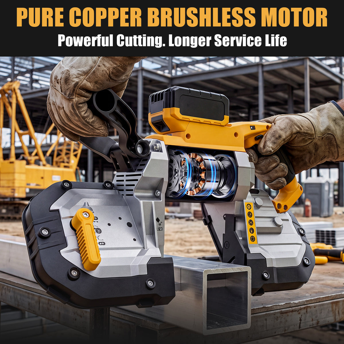 20V Brushless Handled Band Saw  5'' Cutting Capacity (No Battery)