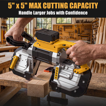 20V Brushless Handled Band Saw  5'' Cutting Capacity (No Battery)