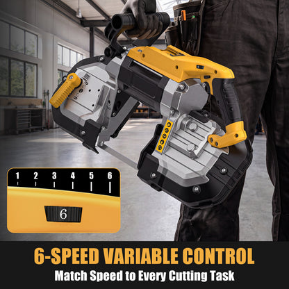 20V Brushless Handled Band Saw  5'' Cutting Capacity (No Battery)