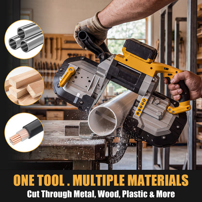 20V Brushless Handled Band Saw  5'' Cutting Capacity (No Battery)